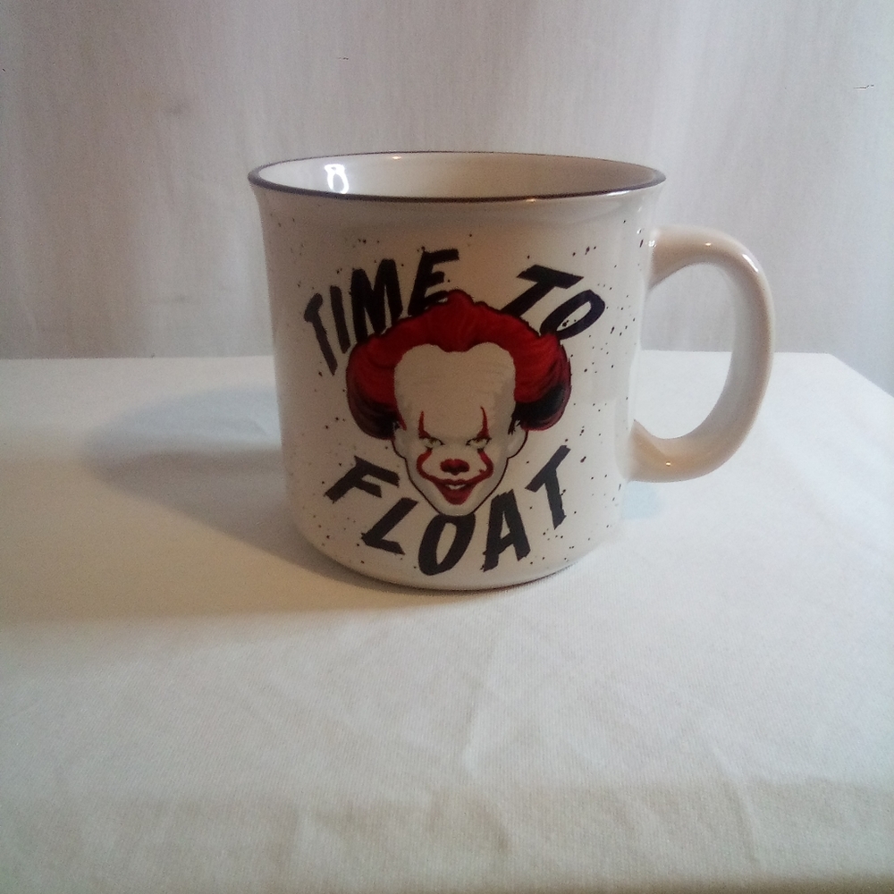 IT Pennywise Time to Float Coffee Tea Mug 20oz Jumbo Stephen King Horror Clown